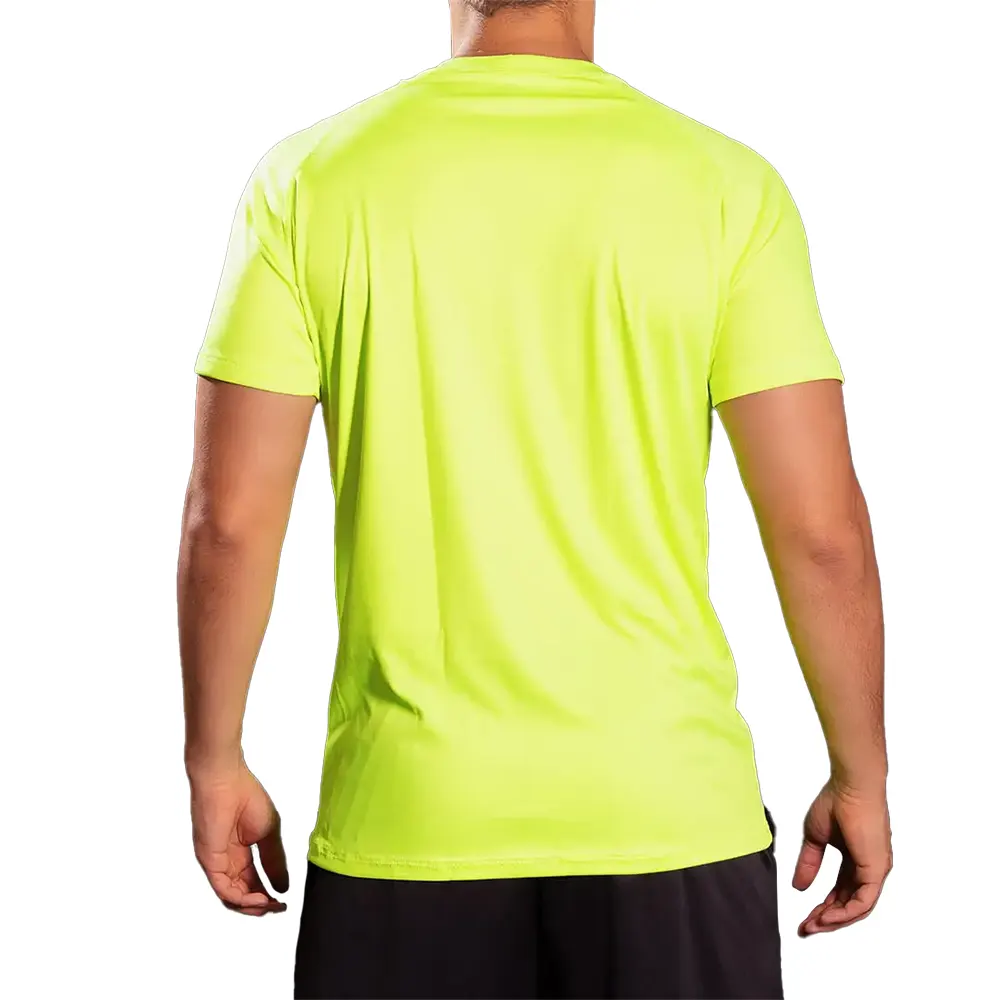 CAMISETA MANGA CORTA H -AMARILLO NEON