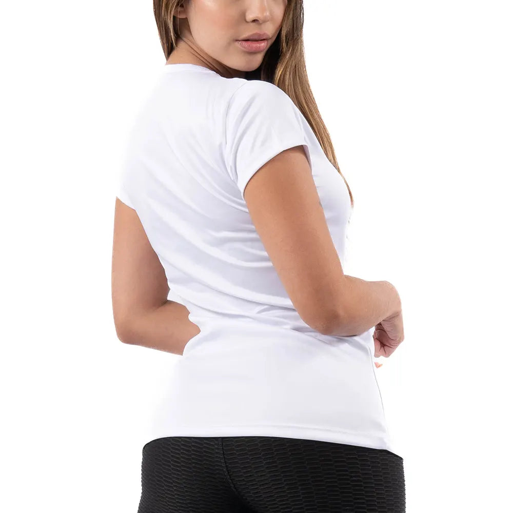 BLUSA MANGA CORTA M -BLANCO