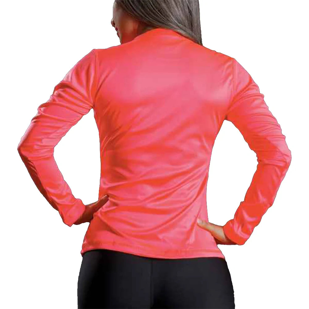 BUZO COMPRESION M -ROSA NEON