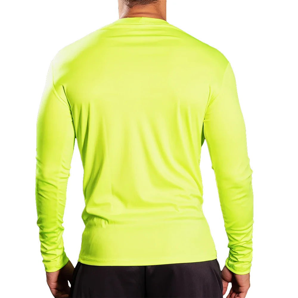 BUZO COMPRESION H -AMARILLO NEON