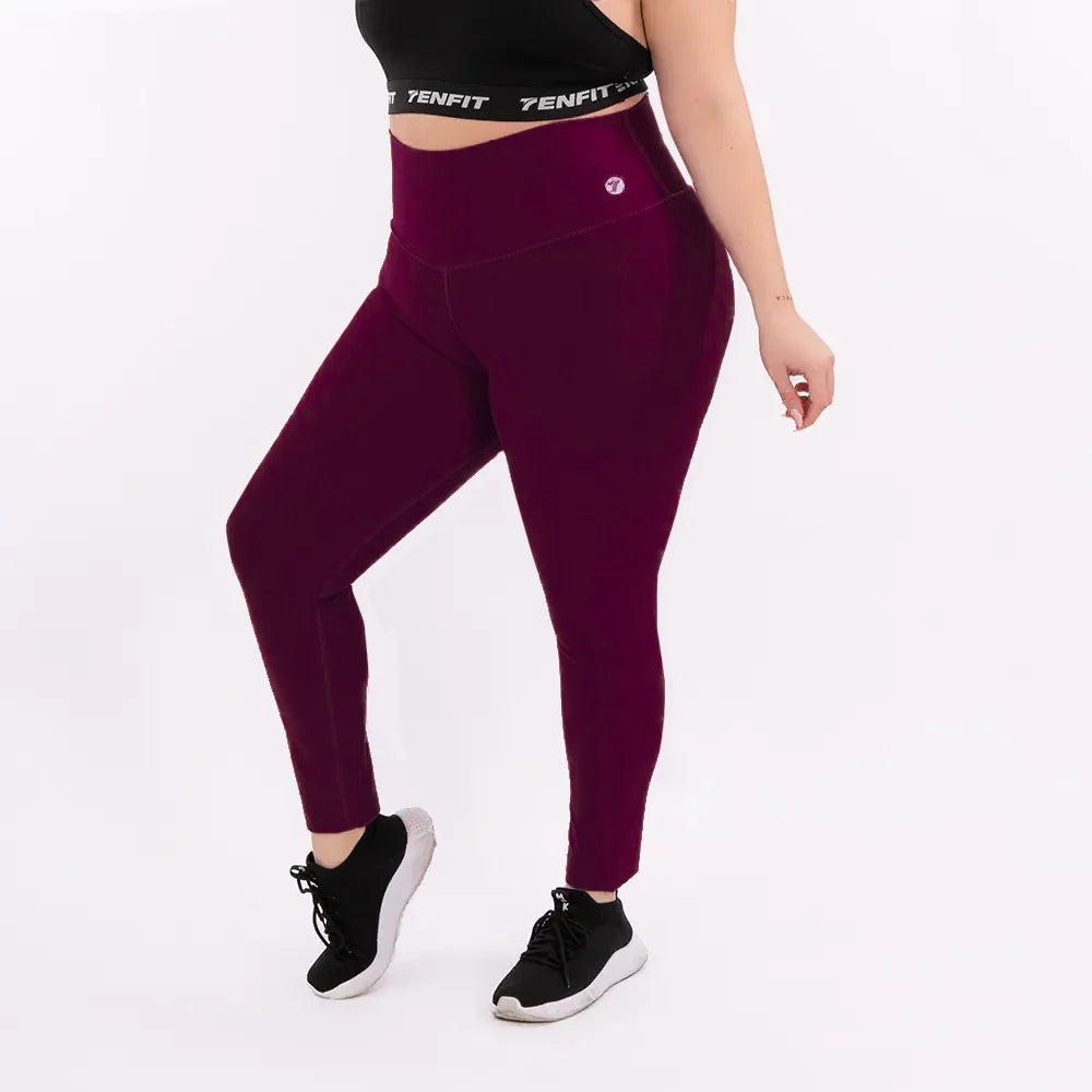 LEGGINS UNICOLOR PLUS SIZE -MORA