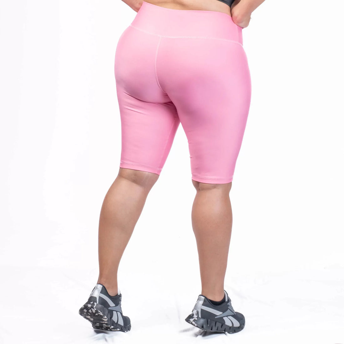 BICICLETERO PLUS SIZE UNICOLOR-ROSADO