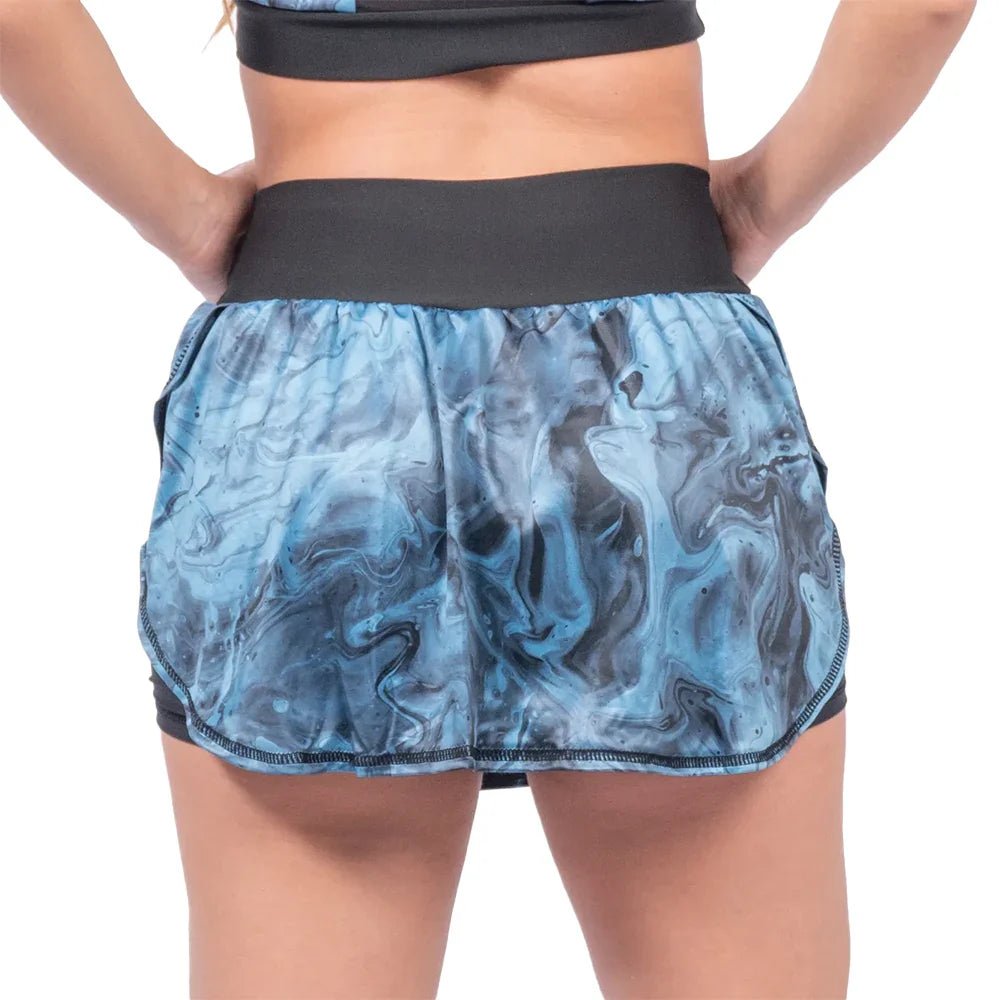 FALDA SHORT AQUARELLE-C00106