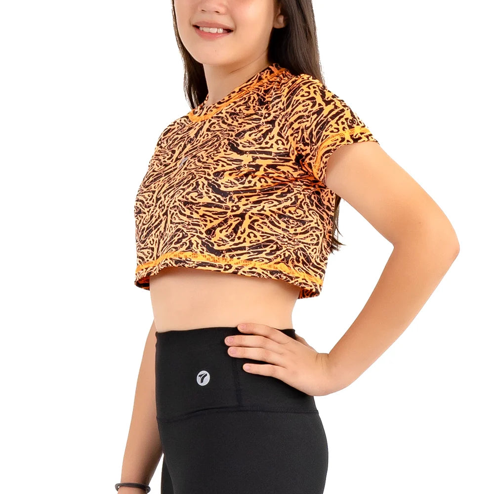 BLUSA SHOT TINY-C01T01-MANDARINA