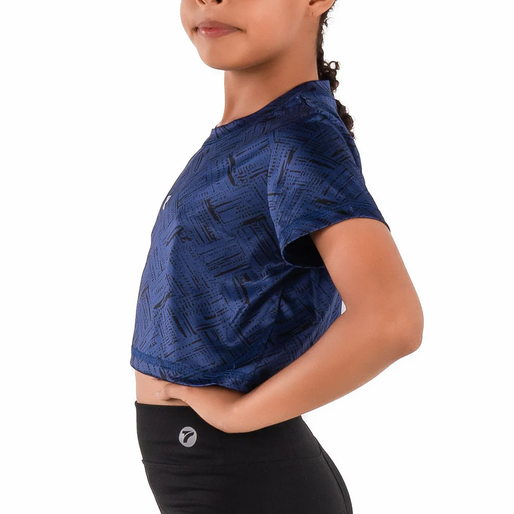 BLUSA SHOT TINY-C01T02-AZUL TURQUI