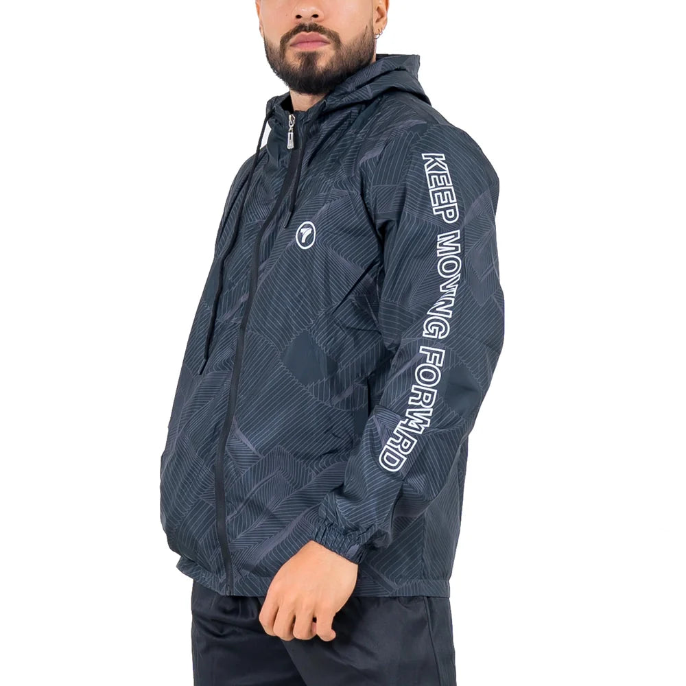 CHAQUETA ROMPEVIENTOS THUNDER H - SUBM NEGRO