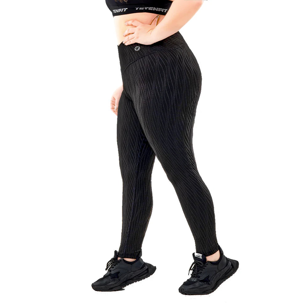 LEGGINS PLUS RELIET - NEGRO