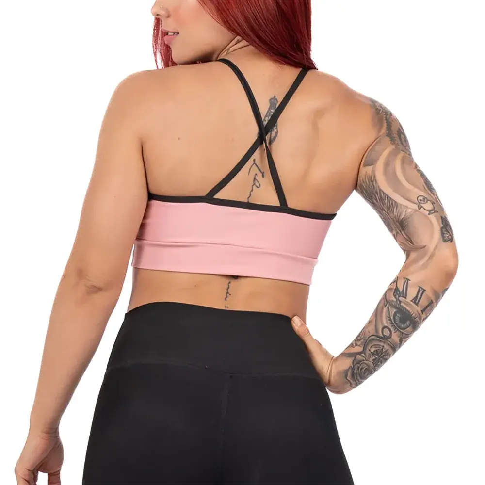 TOP KARINA UNICOLOR-ROSA CREPE CLARO